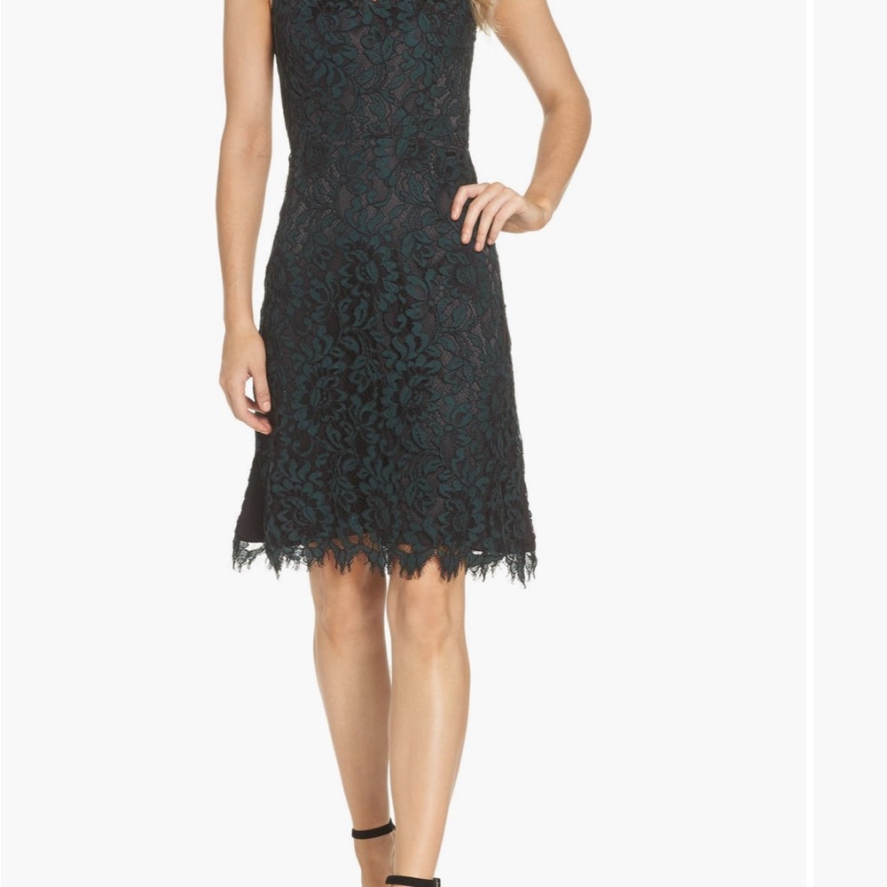 Eliza J high neck sheath dress—Practically brand new